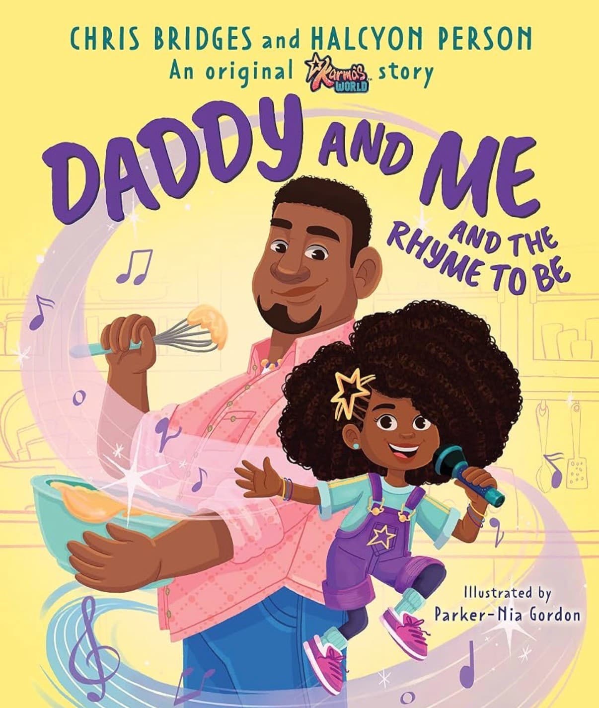 Cover of Daddy and Me and the Rhyme to Be